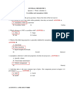 General Chemistry 2 Module 5