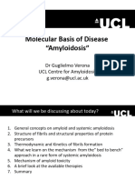 1.4 Amyloidosis Lecture Slides - 2022-23