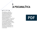 Caminhos Da Terapia Psicanalítica