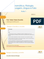 Aula 1 - Gramatica-Filologia-Linguagem (ALUNO - 12210216)