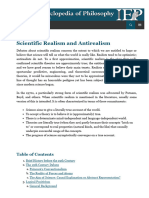 Iep Utm Edu Scientific Realism Antirealism