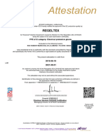 CErtificacion ISO 2019 REGELTEX - Attestation Module D - en - 2019.06.19 To 2021.08.01