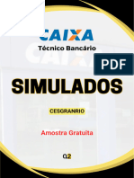 Simulado CAIXA Amostra 1