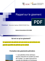 PRESENTATION Gisement - Reservoir