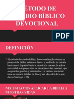 Diapositivas Metodo Devocional