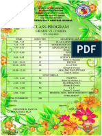 Lily Class Program