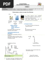 Ficha de Trabajo Sesión 3, Unidad III. 3ero.