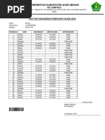 Absen Februari