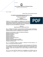 Gobierno de La Ciudad Autónoma de Buenos Aires: LEY N.° 6684