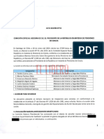 Actas de La Comisión Asesora Presidencial de Pensiones de Gracia