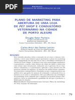 Plano de Marketing Empresa Petshop