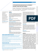 Diagnosis of Elevated Intracranial Pressure in Critically Ill Adults