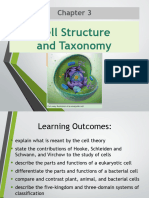 Chapter 3-Cell Structure and Taxonomy