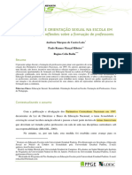 Tema 4 - Sexualidade e Orientação Sexual Na Escola Anotado