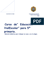 Curso de Educación Vial Escolar para 5to Primaria