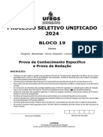 Ufrsbloco 19 Prova