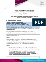 Guía de Actividades y Rúbrica de Evaluación - Unidad 2 - Paso 3 - Planificación Micro-Curricular