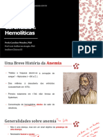 Anemia Carencial e Hemolítica