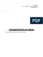 Cohabitation in India