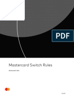 Mastercard Switch Rules Manual