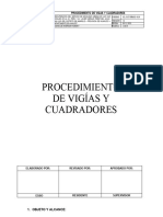 Procedimiento de Vigías y Cuadradores Actual