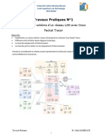 TP1 - Simulez Le Schéma de Réseau D'une Entreprise Avec PKT