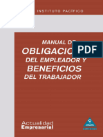 Manual Laboral Obligaciones Empleador y Trabajador