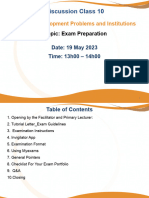 Exam Preparation Presentation