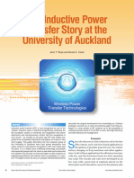 The Inductive PowerTransfer Story at The University of Auckland