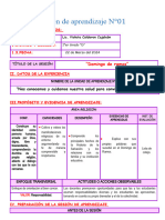 Sesión Religión Domingo de Ramos 1° - 2024