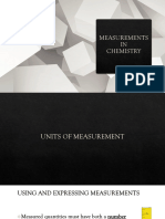 Measurements in Chemistry