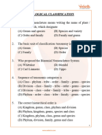 Biological Classification NEET Questions 2024 - Free PDF Download