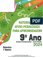 9 Ano Matematica - 2024