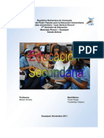 Educación Secundaria