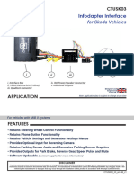 Ctusk03: Infodapter Interface