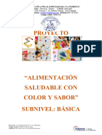 Proyecto de Alimentación Saludable Final