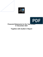 BSTDB Financial Statements For 2021