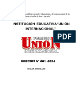 Directiva 001 2024