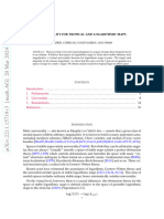 Universality For Tropical and Logarithmic Maps: 1. Preliminaries 2. Universality 3. Boundedness References