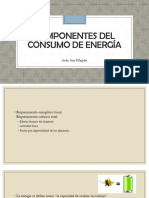 Componentes Del Consumo de Energía: Licda. Ana Villagrán