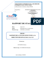 Rapport de Stage