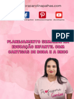 Planejamento Semanal Na Educacao Infantil Com Cantigas de Roda e A BNCC