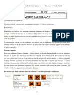 Tpn° Extraction Par Solvant