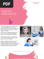 Etiqueta Profissional e Atendimento Ao Publico