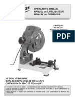 Operator'S Manual Manuel de L'Utilisateur Manual Del Operador