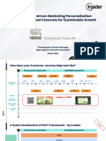 Insider CDP - Intro To Nestle