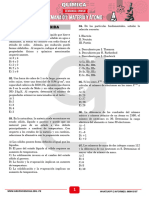 Semianual UNMSM - Grupo CIENCIAS - Química 2022