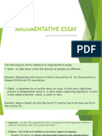 Argumentative Essay