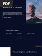 Introduction To Volcanoes