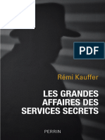 Les Grandes Affaires Des Services Secrets - Rémi K - 231107 - 124952